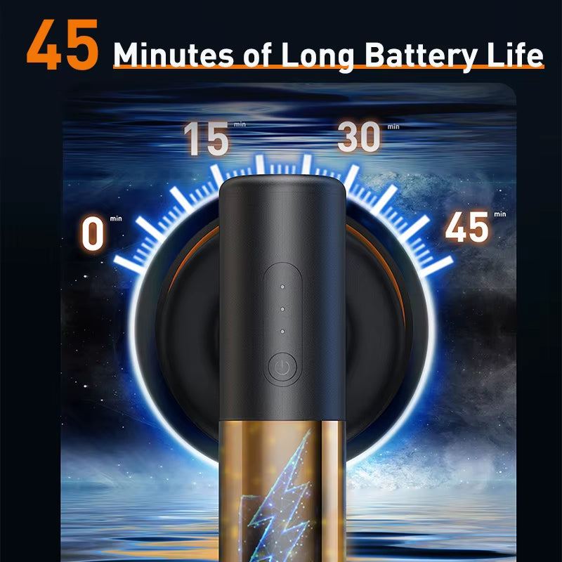 Wireless Electric Car Polisher - Adjustable Speed Cordless Waxing Tool for a Flawless Finish