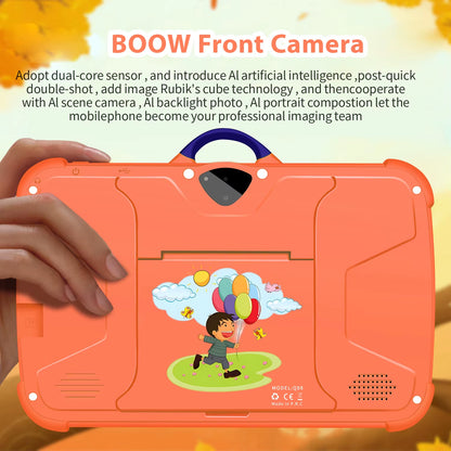 7-Inch 5G WiFi Kids Tablet - Perfect Educational & Gaming Gift for Children, Quad Core, 4GB RAM, 64GB Storage