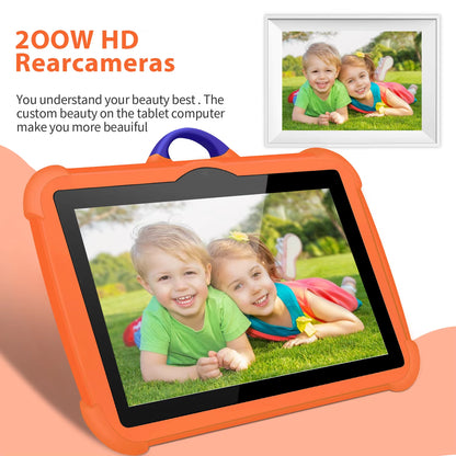 7-Inch 5G WiFi Kids Tablet - Perfect Educational & Gaming Gift for Children, Quad Core, 4GB RAM, 64GB Storage